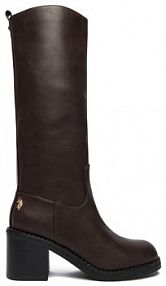 Klapki eleganckie U.S. Polo Assn. brązowe