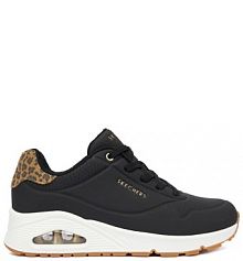 Sneakersy Skechers czarne damskie