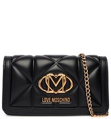 Torebka wieczorowa LOVE MOSCHINO czarna