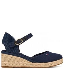 Espadryle Tommy Hilfiger granatowe damskie