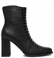 Botki na obcasie DeeZee czarne