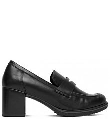 Półbuty na obcasie Clara Barson czarne