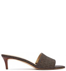 Klapki MICHAEL Michael Kors brązowe damskie