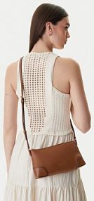 Torebka listonoszka MICHAEL Michael Kors brązowa