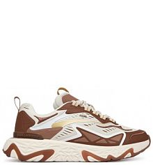 Sneakersy KARL LAGERFELD brązowe damskie