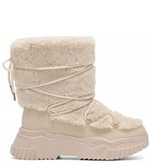 Śniegowce DeeZee beżowe damskie