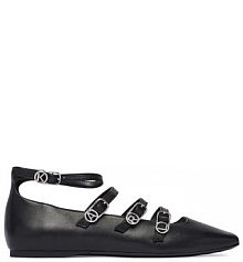 Baleriny KARL LAGERFELD czarne