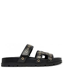 Klapki Guess czarne damskie