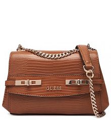 Torebka wieczorowa Guess brązowa