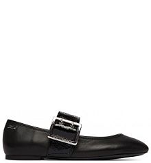 Baleriny KARL LAGERFELD czarne