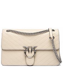 Torebka listonoszka PINKO beżowa