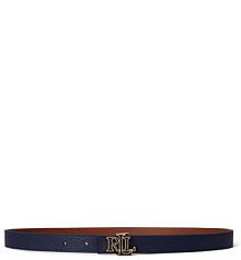 Pasek LAUREN RALPH LAUREN granatowy damski