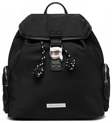 Plecak KARL LAGERFELD czarny damski