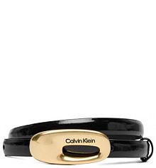Pasek Calvin Klein czarny damski