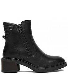 Botki na obcasie U.S. Polo Assn. czarne