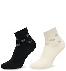 Skarpetki KARL LAGERFELD czarne damskie