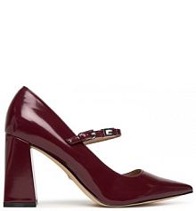 Czółenka Guess bordowy