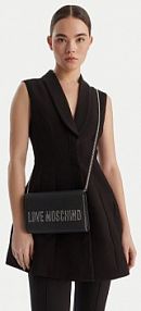 Torebka wieczorowa LOVE MOSCHINO czarna