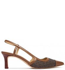 Czółenka MICHAEL Michael Kors brązowe