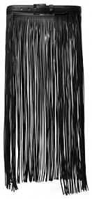 Pasek KARL LAGERFELD czarny damski