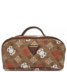 Kosmetyczka Guess brązowa