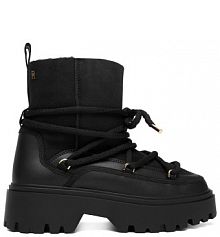 Śniegowce Tommy Hilfiger czarne damskie