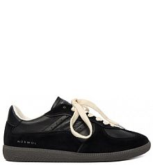 Sneakersy Nokwol czarne damskie