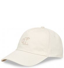 Czapka z daszkiem Calvin Klein biała damska