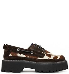 Półbuty Tommy Jeans brązowe damskie