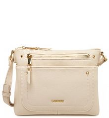 Torebka listonoszka Lasocki beżowa