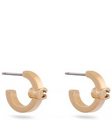 Kolczyki Coach złote