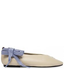 Baleriny Tommy Jeans écru