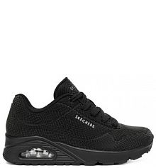 Sneakersy Skechers czarne damskie