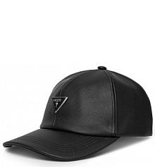 Czapka z daszkiem Guess czarna damska