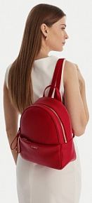 Plecak Coccinelle czerwony damski