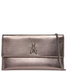 Torebka wieczorowa Patrizia Pepe srebrna