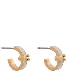 Kolczyki Coach złote