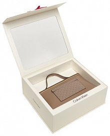 Kosmetyczka Calvin Klein brązowa