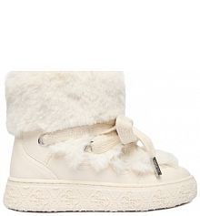 Śniegowce Guess écru damskie