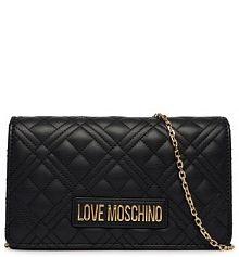 Torebka wieczorowa LOVE MOSCHINO czarna