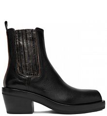 Klapki eleganckie AGL czarne