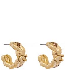 Kolczyki Coach złote