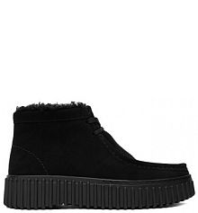 Botki Clarks czarne damskie