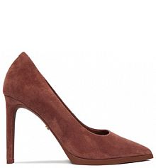 Szpilki GINO ROSSI bordowy