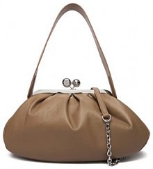 Torebka wieczorowa Weekend Max Mara brązowa