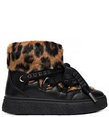 Śniegowce Guess brązowe damskie