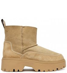 Śniegowce Tommy Hilfiger beżowe damskie