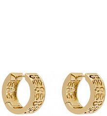 Kolczyki Coach złote