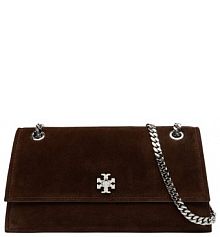 Torebka wieczorowa Tory Burch brązowa