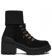 Botki na obcasie DeeZee czarne